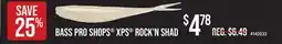 Cabela's BASS PRO SHOPS XPS ROCK'N SHAD offer