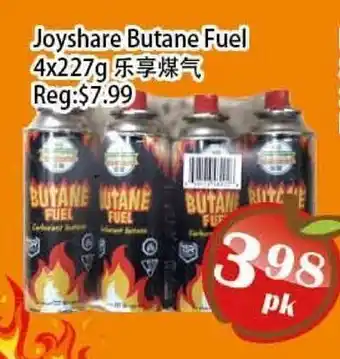 Food Depot Supermarket Joyshare Butane Fuel offer