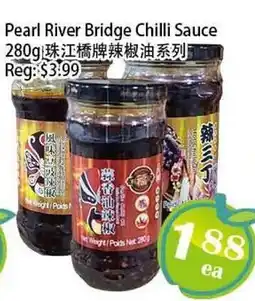 Food Depot Supermarket Pearl River Bridge Chilli Sauce offer