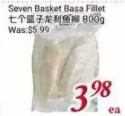 Tone Tai Supermarket Seven Basket Basa Fillet offer