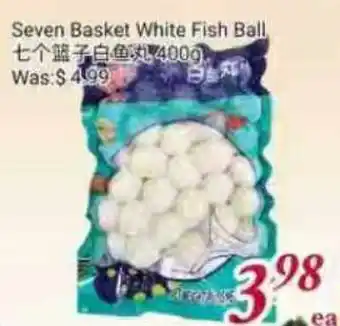 Tone Tai Supermarket Seven Basket White Fish Ball offer