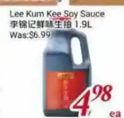 Tone Tai Supermarket Lee Kum Kee Soy Sauce offer