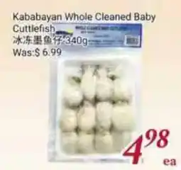 Tone Tai Supermarket Kababayan Whole Cleaned Baby Cuttlefish offer