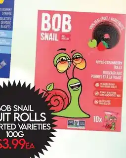 Fiesta Farms BOB SNAIL FRUIT ROLLS offer