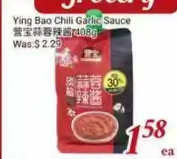 Tone Tai Supermarket Ying Bao Chili Garlic Sauce offer