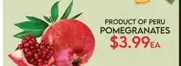 Fiesta Farms PRODUCT OF PERU POMEGRANATES offer
