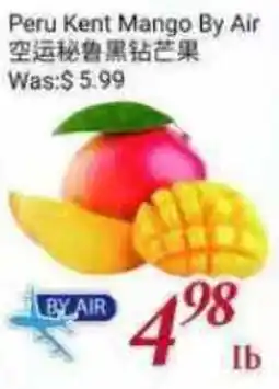 Tone Tai Supermarket Peru Kent Mango By Air offer