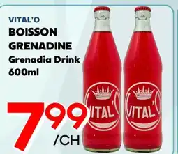 Marche Salaberry VITAL'O BOISSON GRENADINE offer