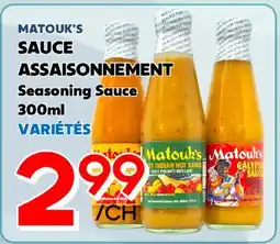 Marche Salaberry MATOUK'S SAUCE ASSAISONNEMENT offer