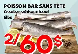Marche Salaberry POISSON BAR SANS TÊTE offer