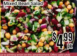 Nations Fresh Foods Mixed Bean Salad offer