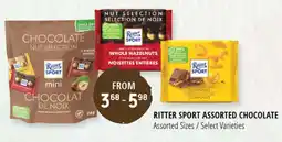 City Avenue Market Ritter sport assorted chocolate offer
