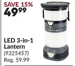 Princess Auto LED 3-in-1 Lantern offer
