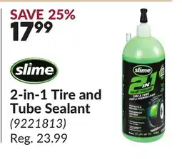 Princess Auto 2-in-1 Tire and Tube Sealant offer