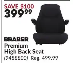 Princess Auto Premium High Back Seat offer