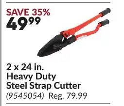 Princess Auto 2 x 24 in. Heavy Duty Steel Strap Cutter offer