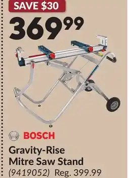 Princess Auto Gravity-Rise Mitre Saw Stand offer