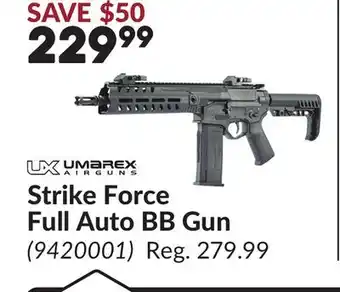 Princess Auto Strike Force Full Auto BB Gun offer
