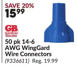 Princess Auto 50 pk 14-6 AWG WingGard Wire Connectors offer