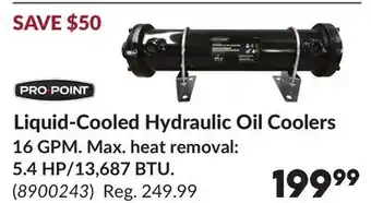 Princess Auto Liquid-Cooled Hydraulic Oil Coolers 16 GPM. Max. heat removal: 5.4 HP/13,687 BTU offer