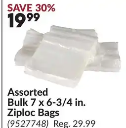 Princess Auto Assorted Bulk 7 x 6-3/4 in. Ziploc Bags offer