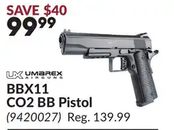 Princess Auto BBX11 CO2 BB Pistol offer