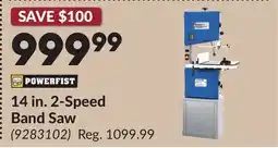 Princess Auto 14 in. 2-Speed Band Saw offer