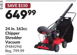 Princess Auto 24 in. 163cc Chipper Shredder Vacuum offer
