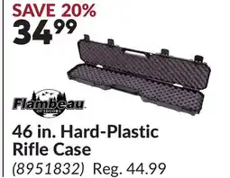 Princess Auto 46 in. Hard-Plastic Rifle Case offer