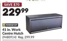 Princess Auto 41 in. Work Centre Hutch offer