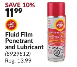 Princess Auto Penetrant and Lubricant offer