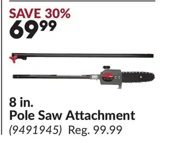 Princess Auto 8 in. Pole Saw Attachment offer