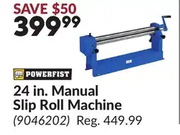 Princess Auto 24 in. Manual Slip Roll Machine offer