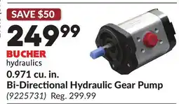 Princess Auto 0.971 cu. in. Bi-Directional Hydraulic Gear Pump offer