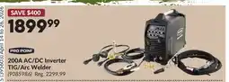 Princess Auto 200A AC/DC Inverter TIG/Arc Welder offer