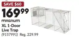 Princess Auto XL 1-Door Live Trap offer