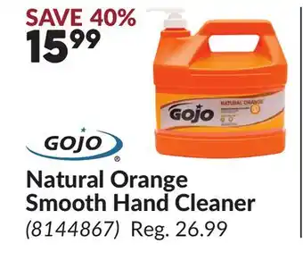 Princess Auto Natural Orange Smooth Hand Cleaner offer