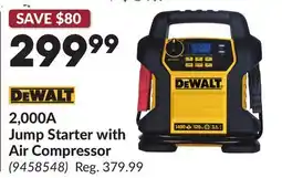 Princess Auto 2,000A Jump Starter with Air Compressor offer