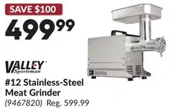 Princess Auto 12 Stainless-Steel Meat Grinder offer