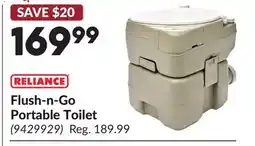 Princess Auto Flush-n-Go Portable Toilet offer
