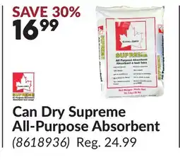 Princess Auto Can Dry Supreme All-Purpose Absorbent offer