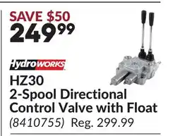 Princess Auto HZ30 2-Spool Directional Control Valve with Float offer