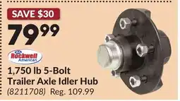Princess Auto 1,750 lb 5-Bolt Trailer Axle Idler Hub offer