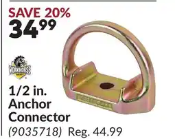 Princess Auto 1/2 in. Anchor Connector offer