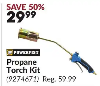 Princess Auto Propane Torch Kit offer