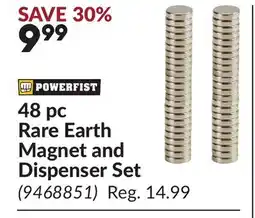 Princess Auto 48 pc Rare Earth Magnet and Dispenser Set offer