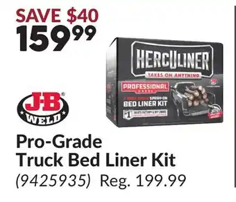 Princess Auto Pro-Grade Truck Bed Liner Kit offer