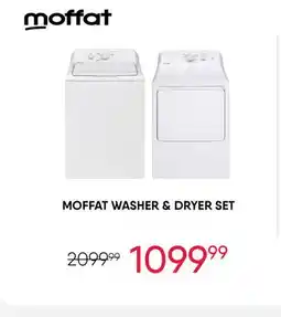 Meubles RD Moffat Washer dryer offer