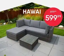 Meubles RD Hawai - Outdoor Rattan Sectional with Coffee Table - 2 pcs offer