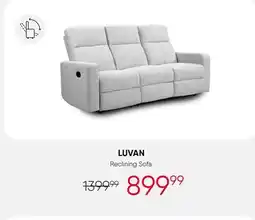 Meubles RD Luvan - Reclining Sofa offer